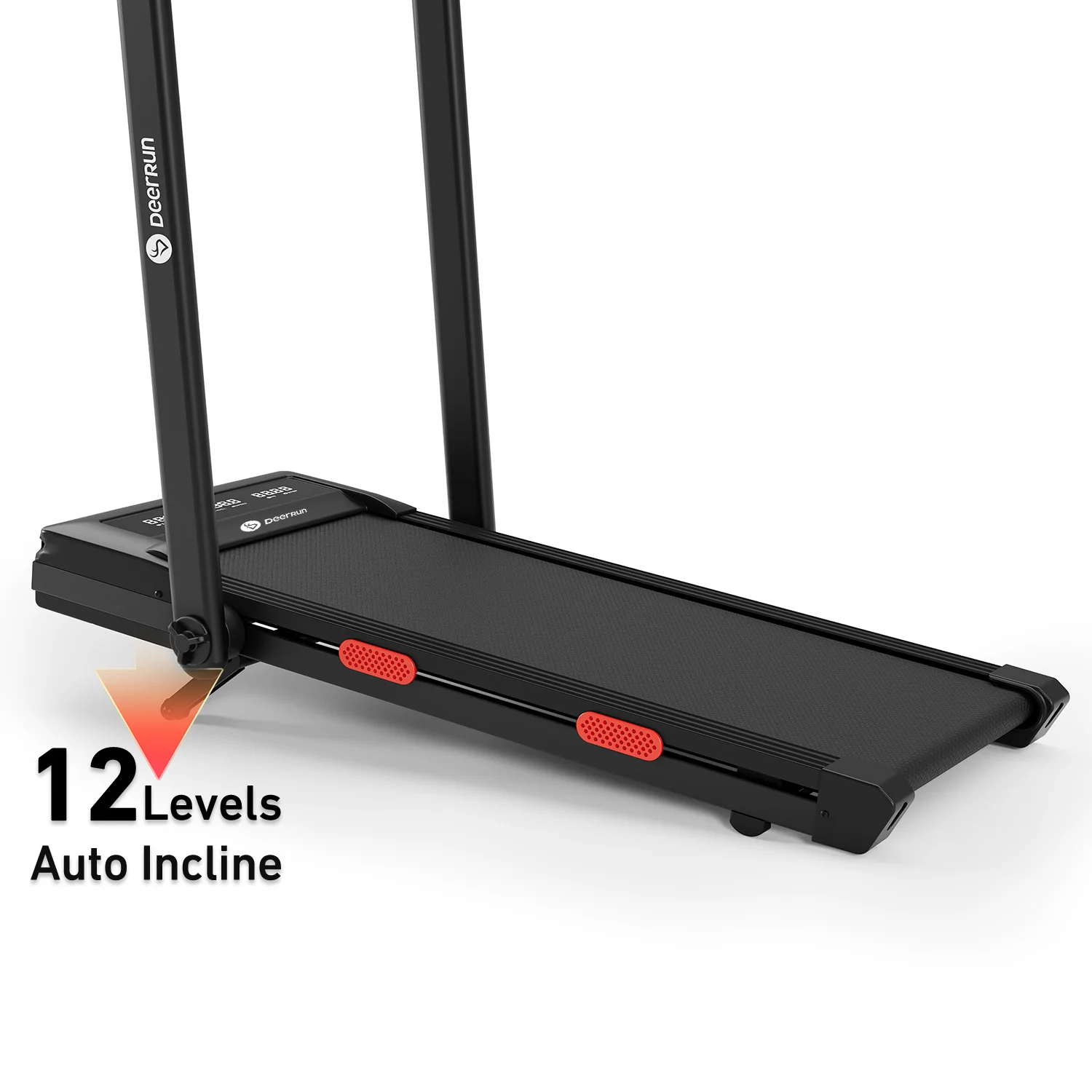 DeerRun Z10 Pro Muse Type 2 in 1 Foldable Treadmill with Remote Control, 12% Auto Incline - Image 21