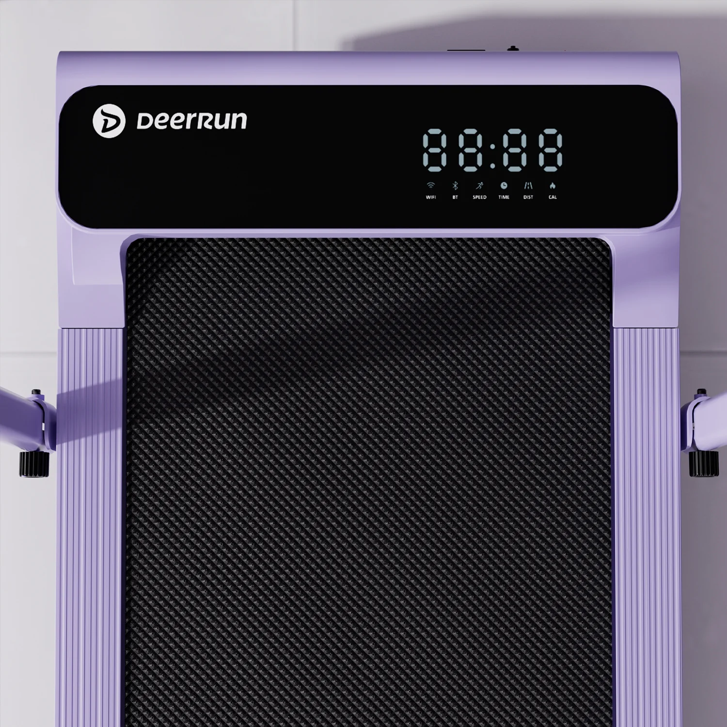 2026 New A6 Plus Handle 5% Incline 2 in 1 Foldable Treadmill with Whole Screen Upgraded Chip & NFC Support | 300 lbs, 7.5 mph, Purple - Image 16