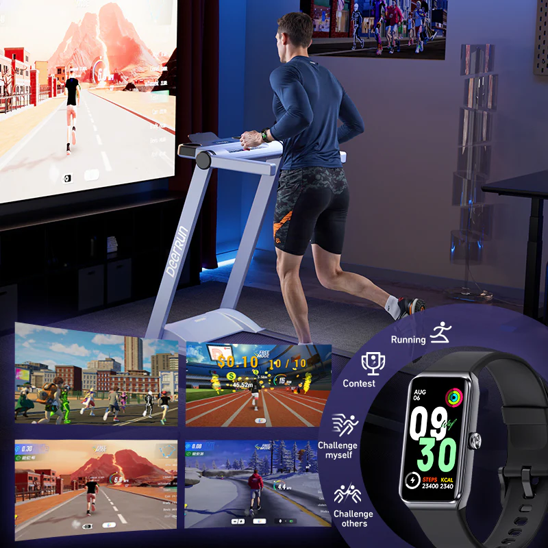 DeerRun® Fitness Smart Watch: Sync to PitPat App & Track Workouts - Image 11
