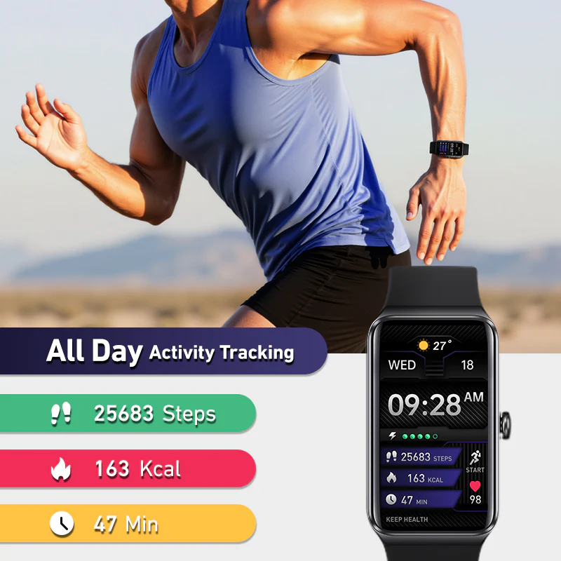 DeerRun® Fitness Smart Watch: Sync to PitPat App & Track Workouts - Image 12
