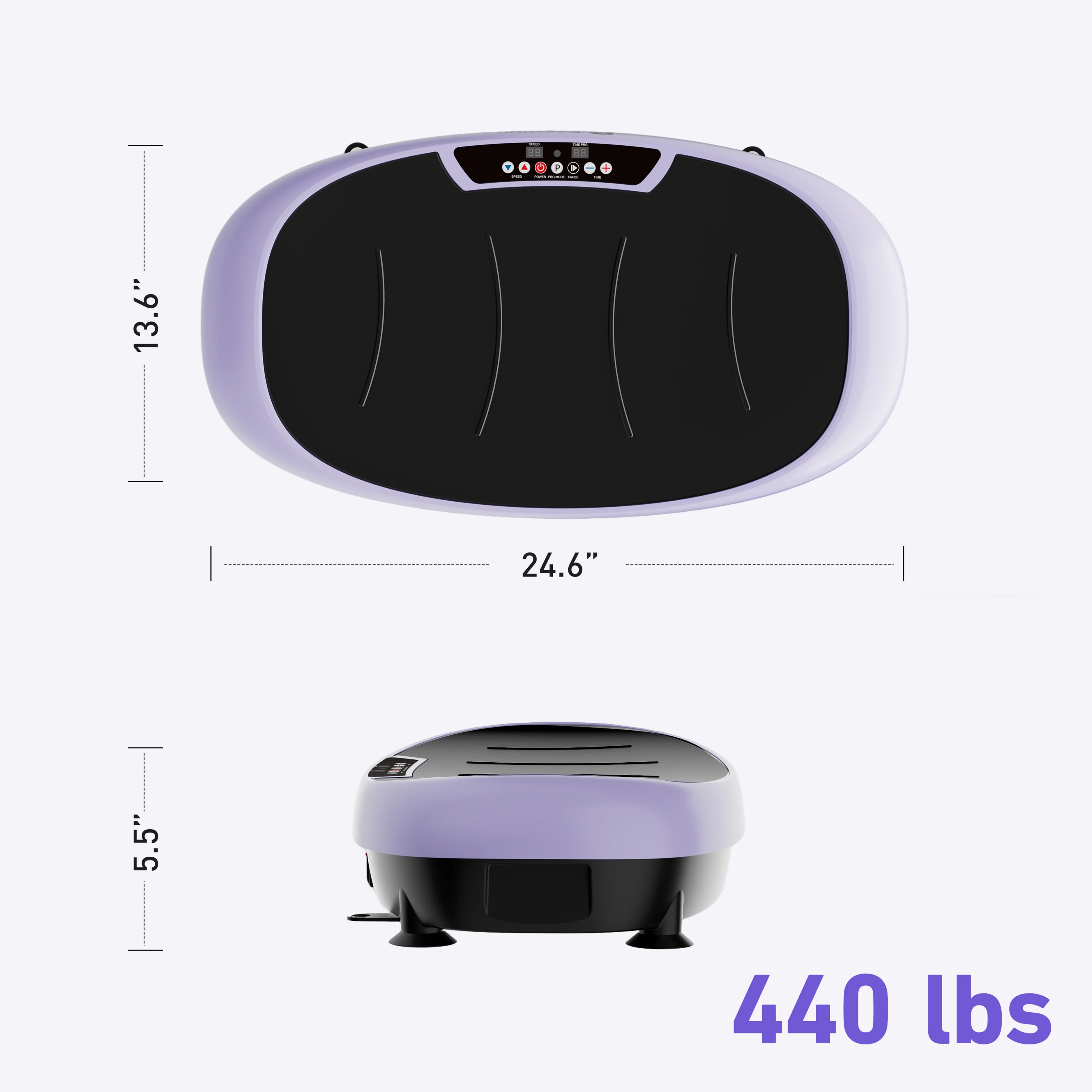 DeerRun® High-Power Full‑Body Vibration Plate Workout, 440lbs - Image 5
