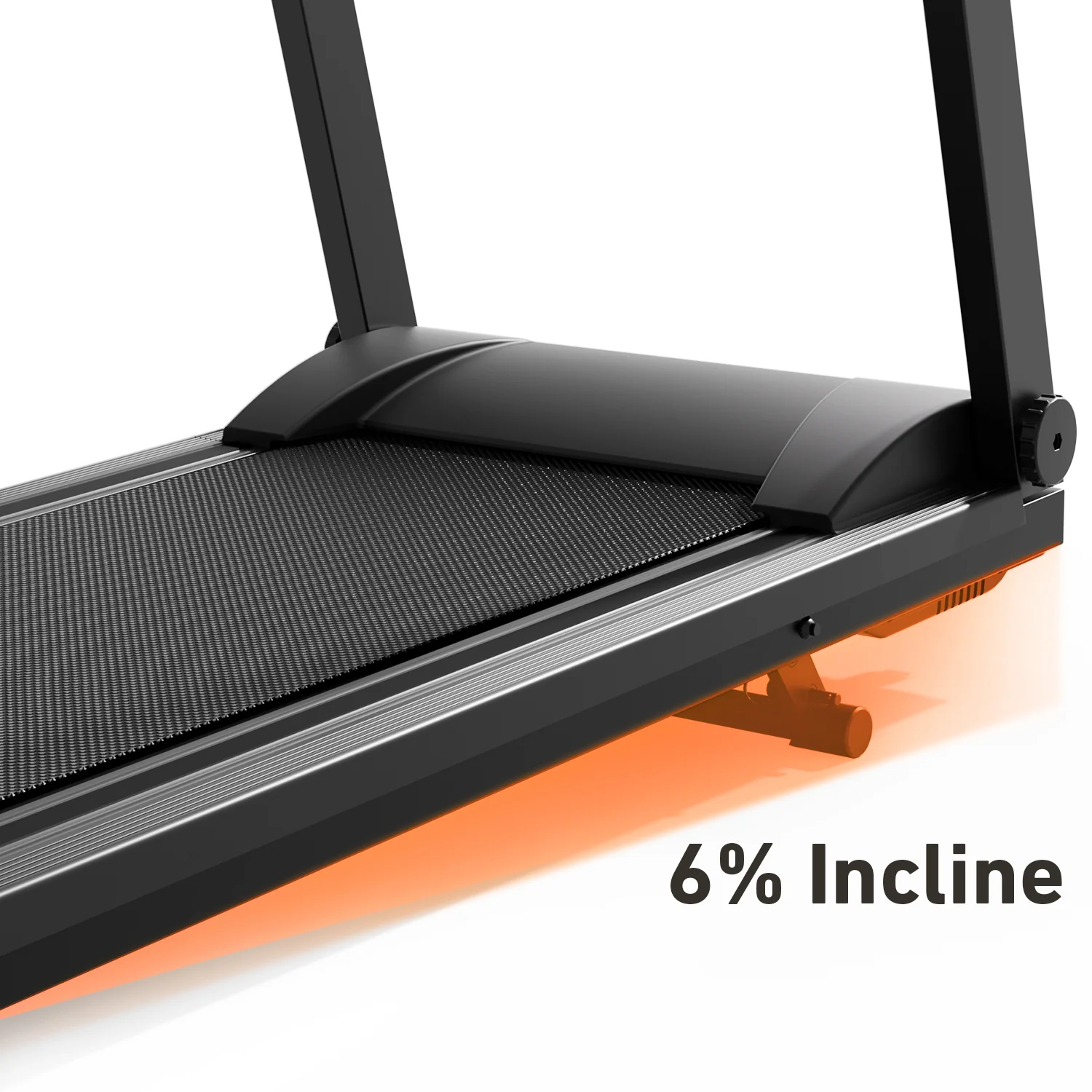 DeerRun All-New 2026 A1 Pro Move+ Smart Foldable Treadmill with 6% Incline & NFC | 350 lbs, 10 mph, Black - Image 16