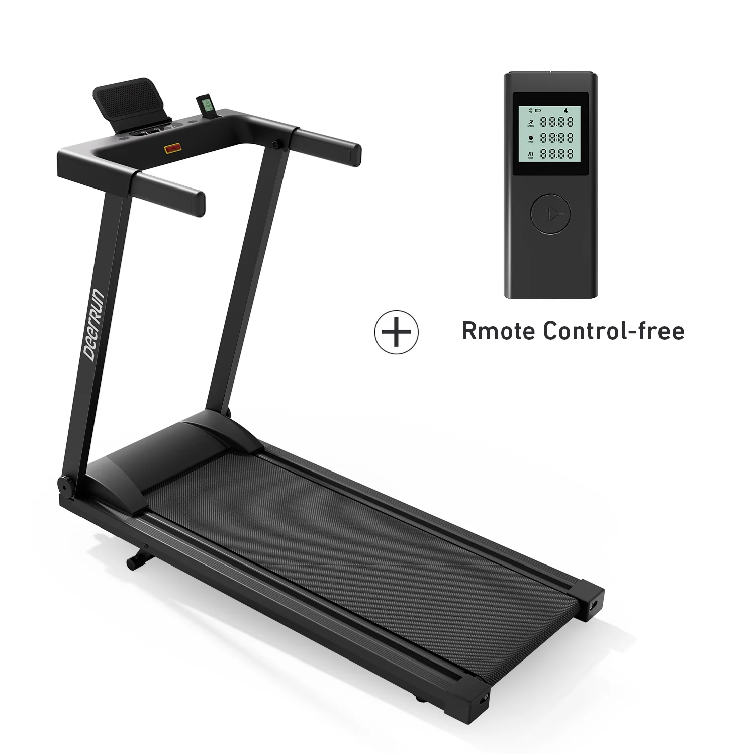 DeerRun All-New 2026 A1 Pro Move+ Smart Foldable Treadmill with 6% Incline & NFC | 350 lbs, 10 mph, Black - Image 28