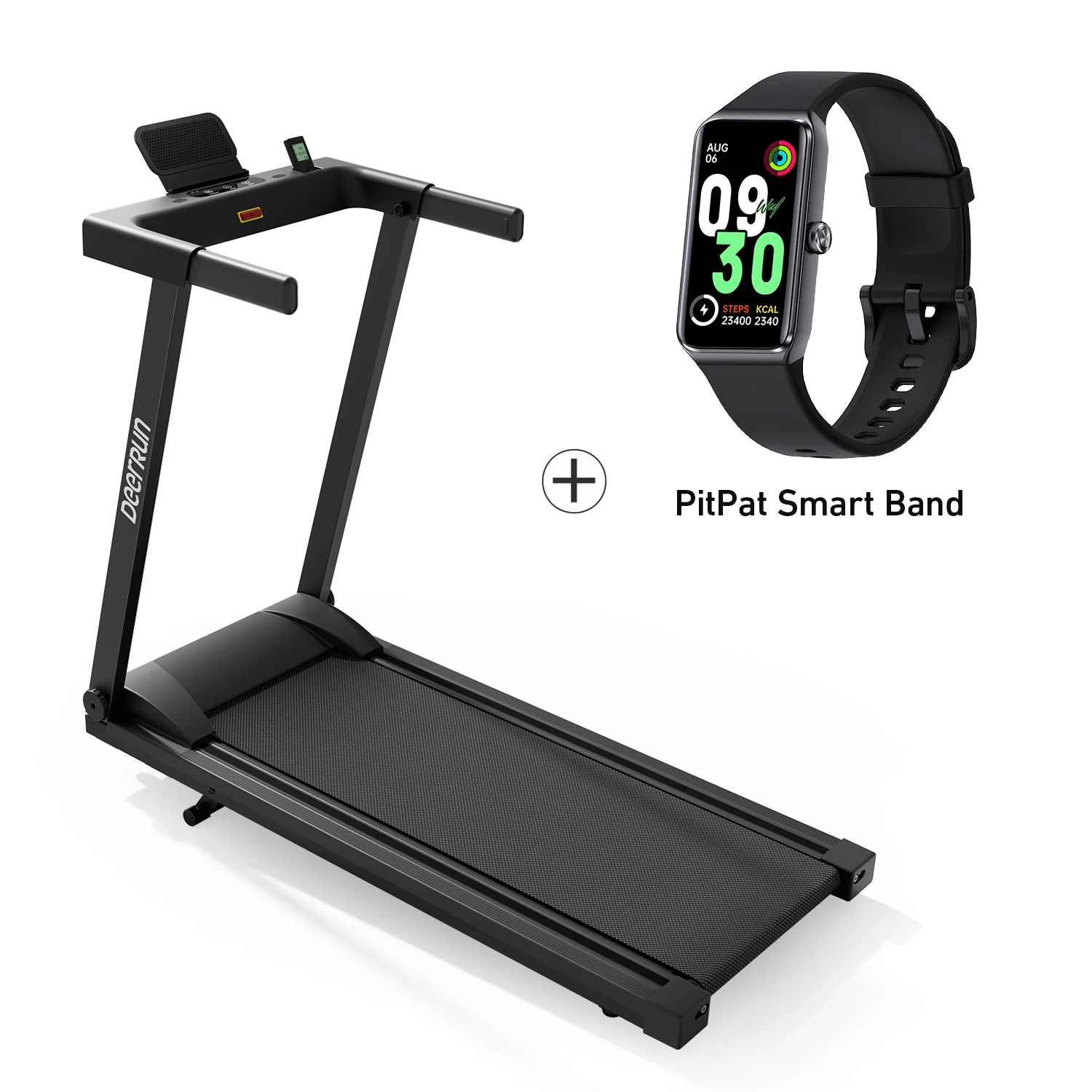 DeerRun All-New 2026 A1 Pro Move+ Smart Foldable Treadmill with 6% Incline & NFC | 350 lbs, 10 mph, Black - Image 29