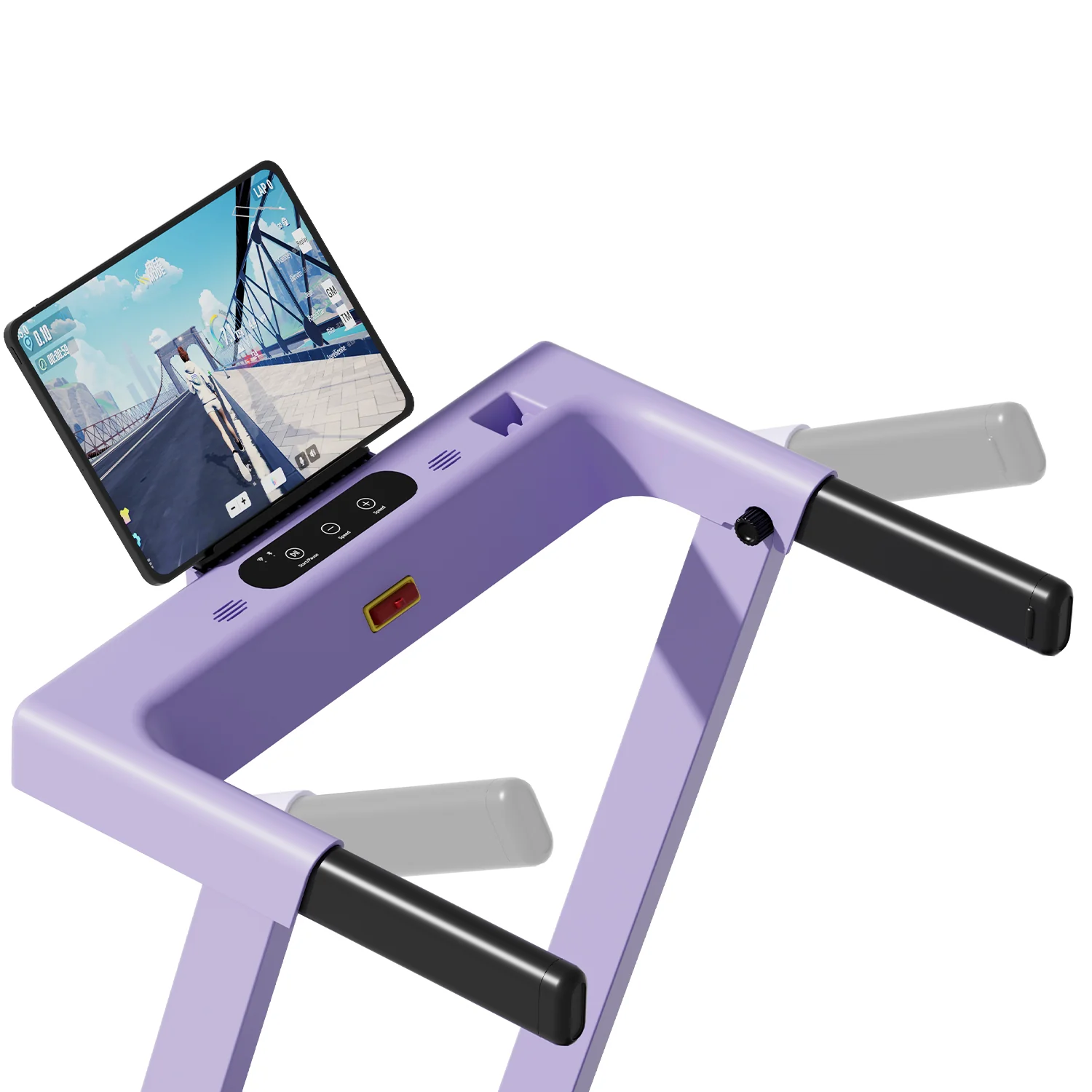 DeerRun All-New 2026 A1 Pro Move+  6% Incline Foldable Treadmill——Upgraded Chip & NFC Support | 350 lbs, 10 mph Dreamy Violet - Image 21