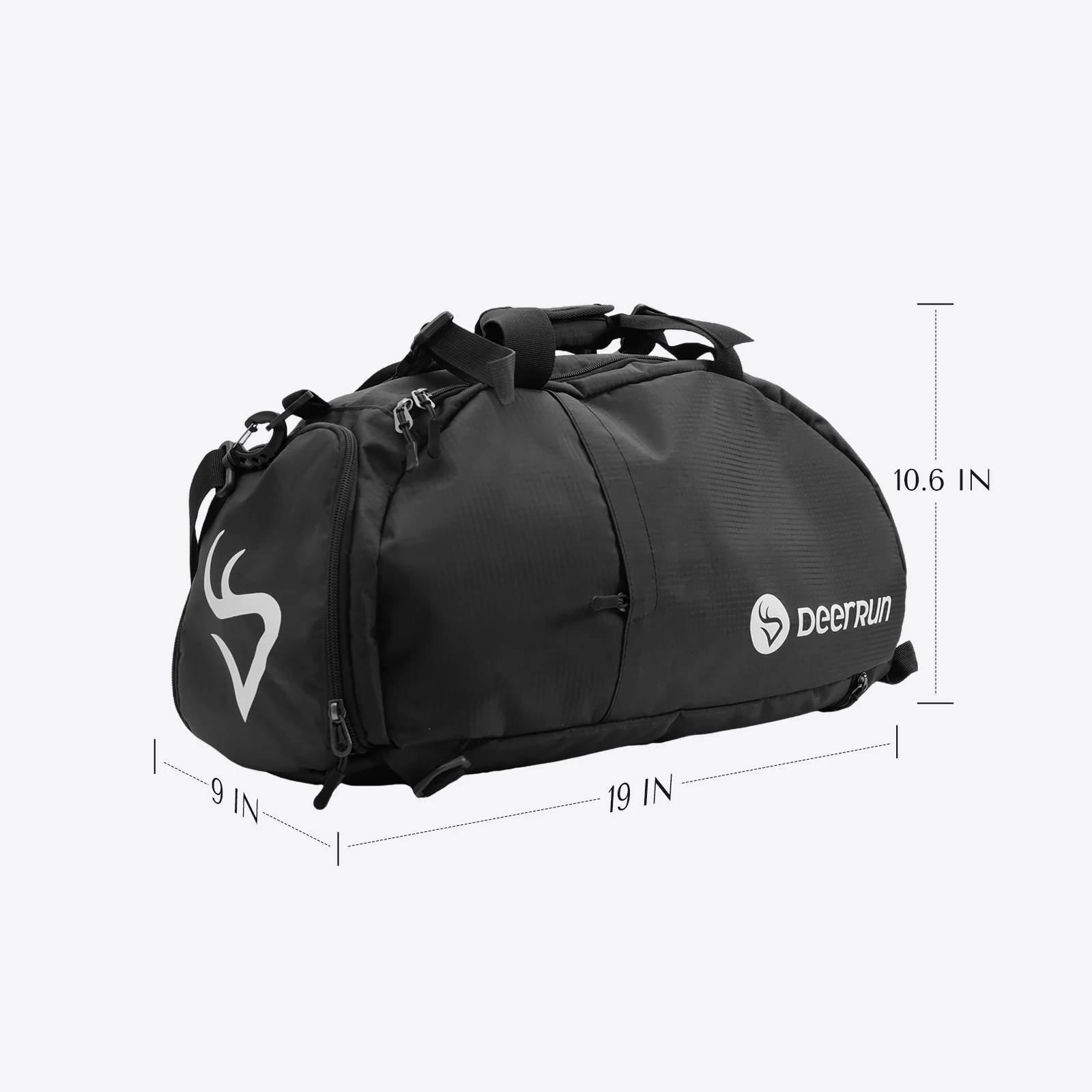 DeerRun® Ultimate Gym Bag with Water Resistant Pouch - Image 5