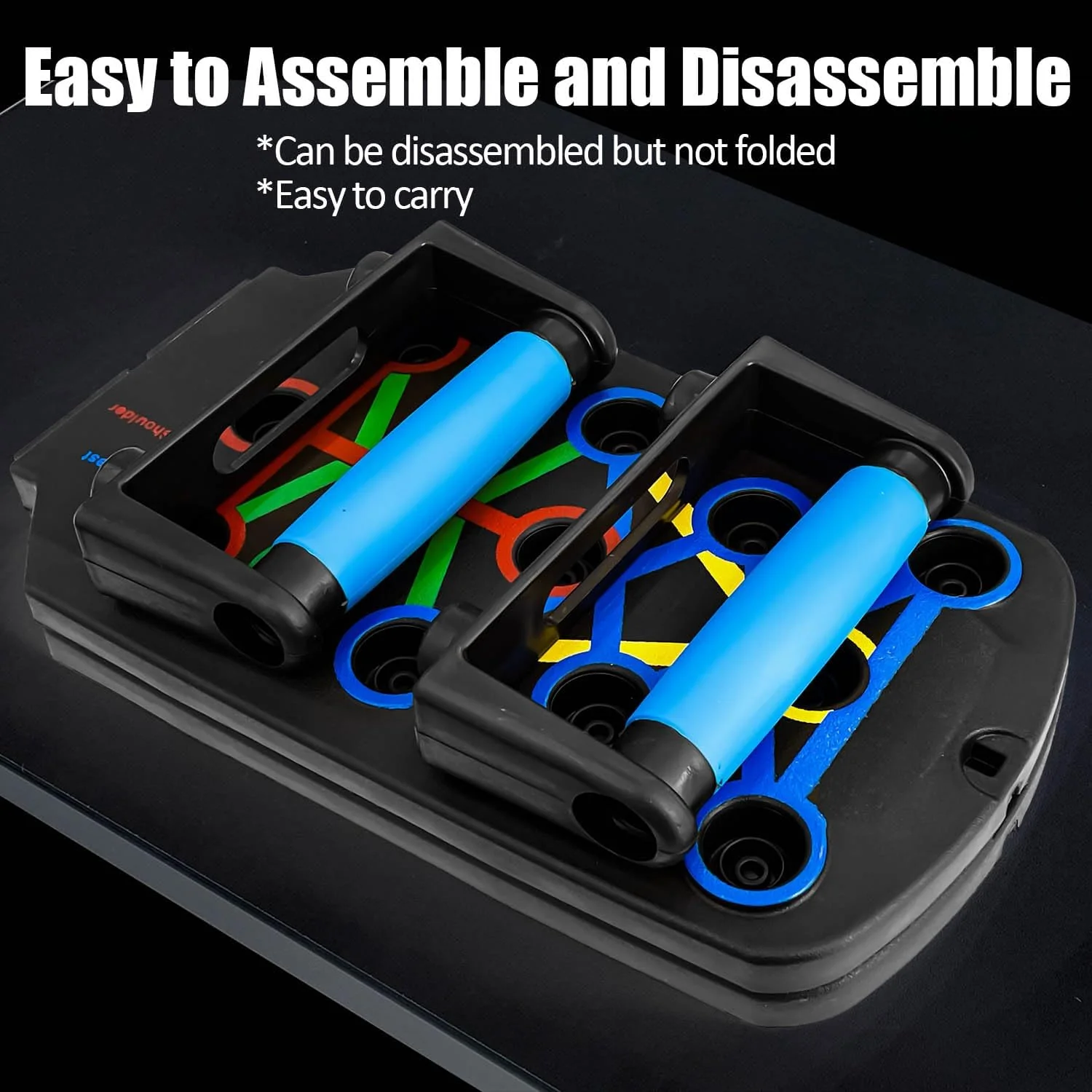 DeerRun® Multi-function Push Up board with automatic counting for Strength Training Portable Home Gym Workout Equipment - Image 3
