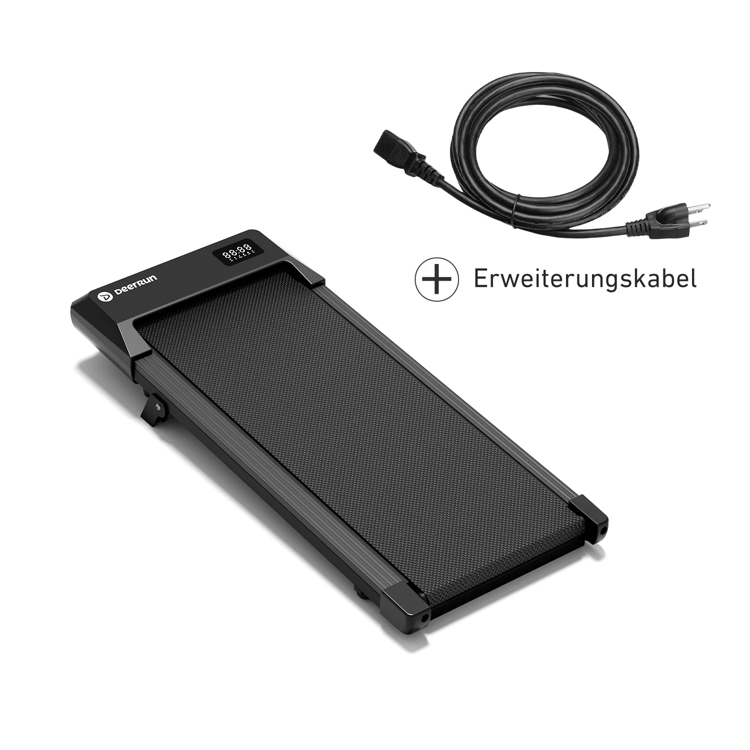 DeerRun Q2 Urban Smart Walking Pad with 7% Incline Treadmill Remote Control Black - Image 21