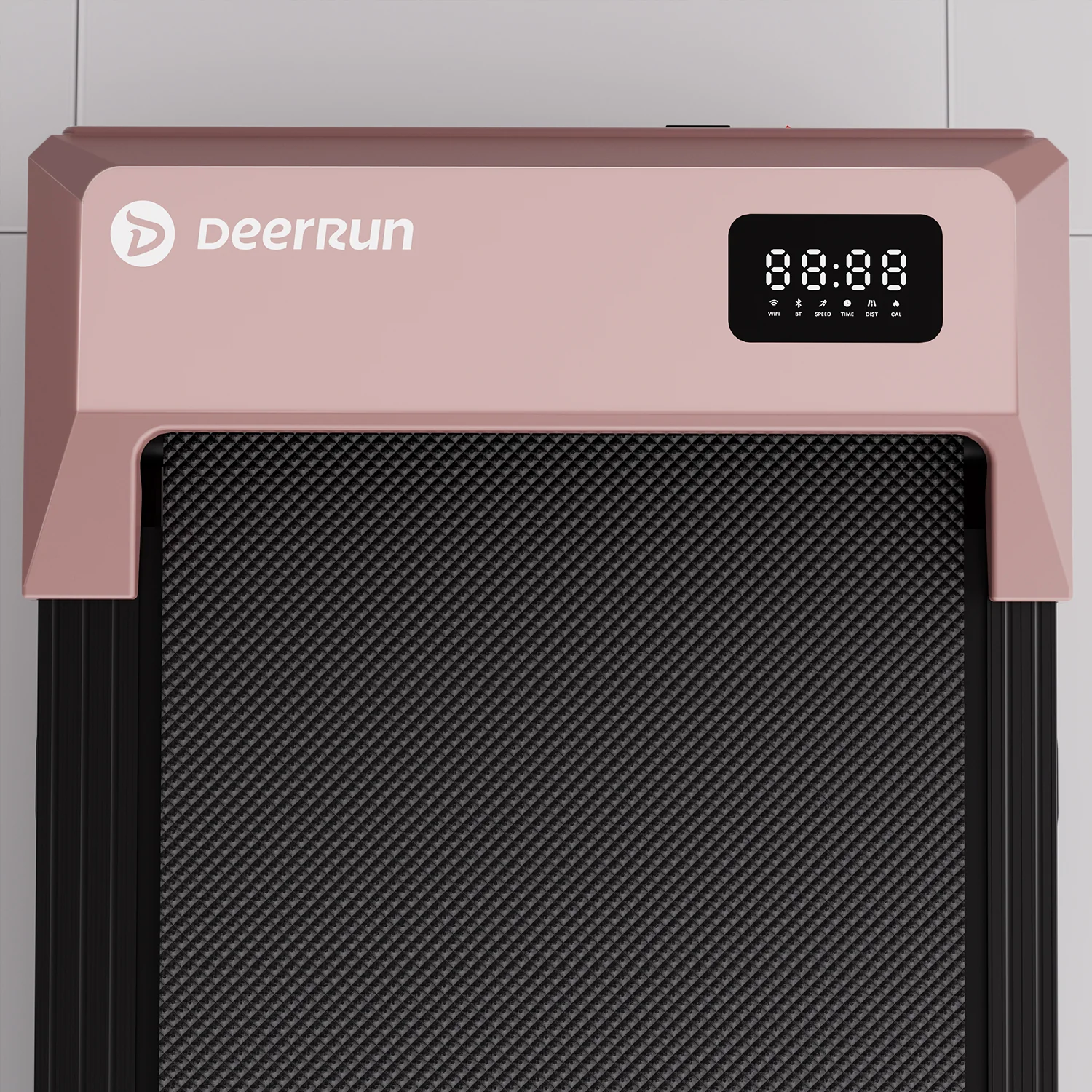 DeerRun Q2 Urban Plus Smart Walking Pad with 7% Incline for Space-Saving Active Walking Rose Gold - Image 15