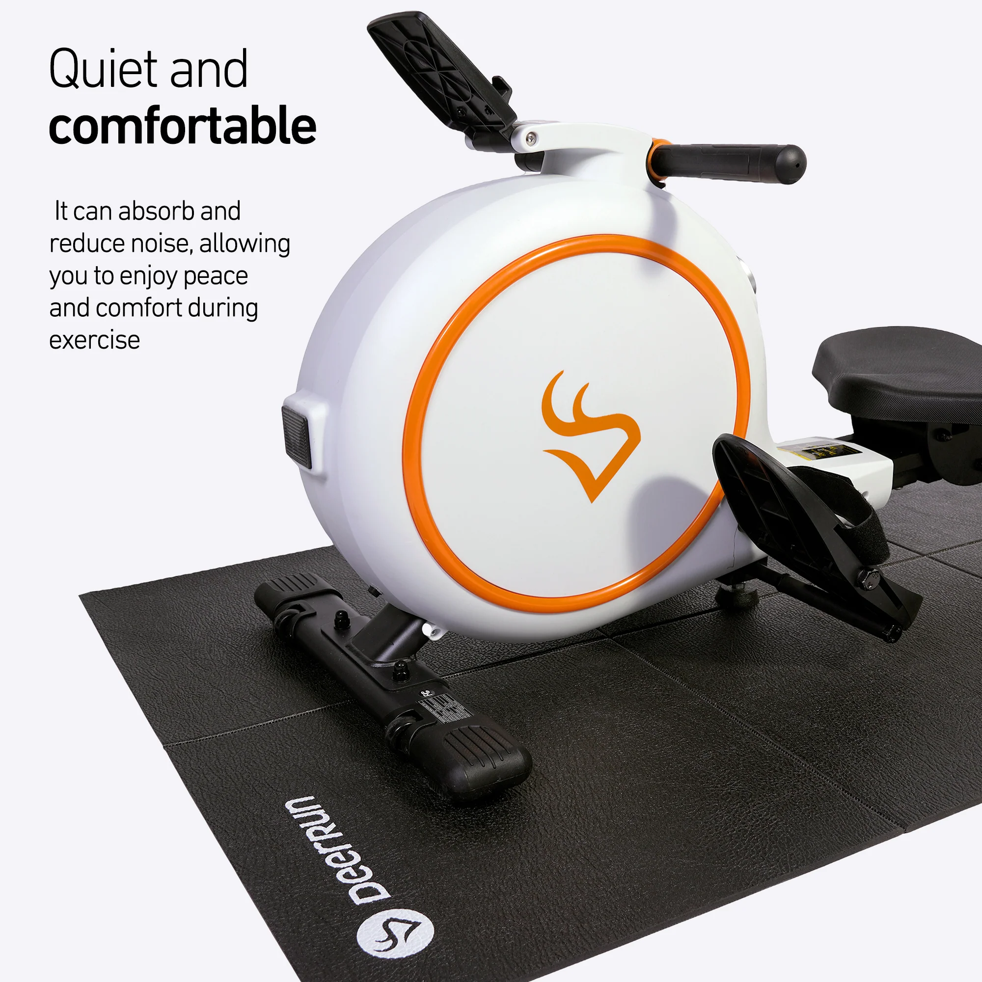 DeerRun® Treadmill & Rowing Machine Mat, Compatibility with X20 & RW600 - Image 3