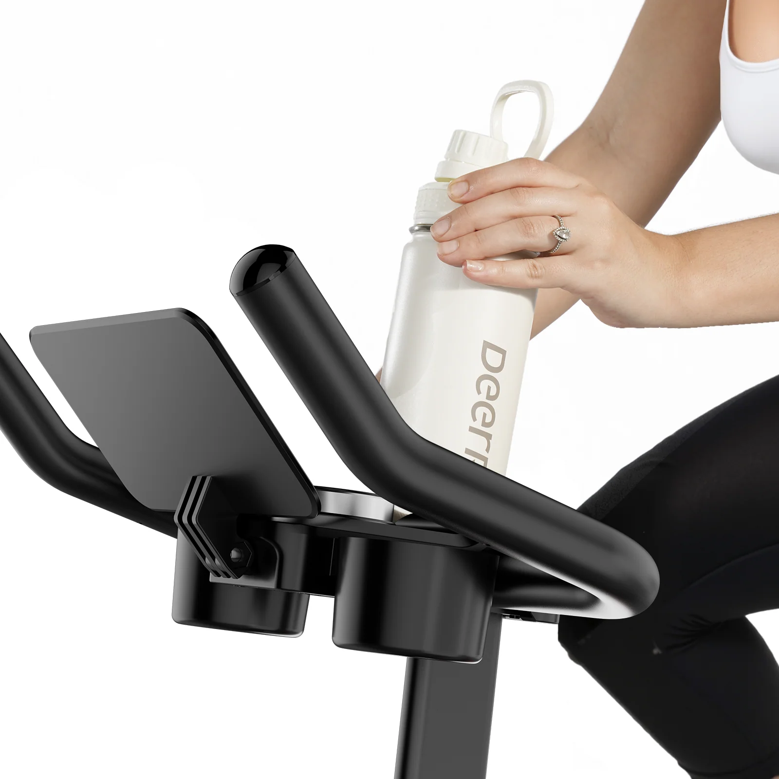 DeerRun S500 Pro King Size Indoor Exercise Bike for Tall Riders 32 Magnetic Adjustable Resistance, LED Screen - Image 21