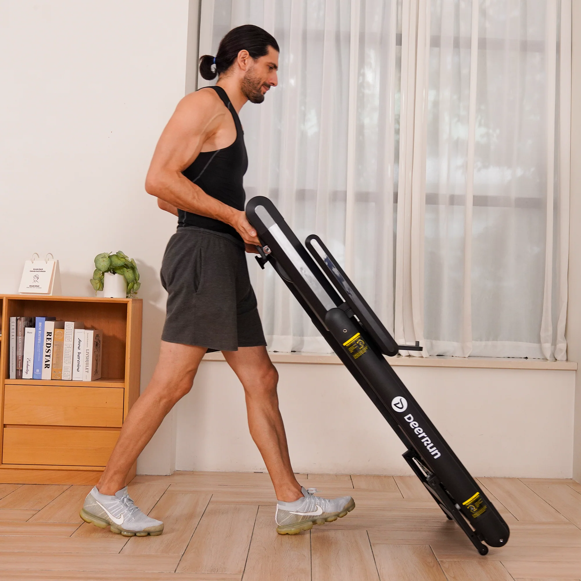 DeerRun X20 Treadmill with 15% Auto Incline Full Running Deck Treadmill | 400 lbs, 11.3 mph - Image 15