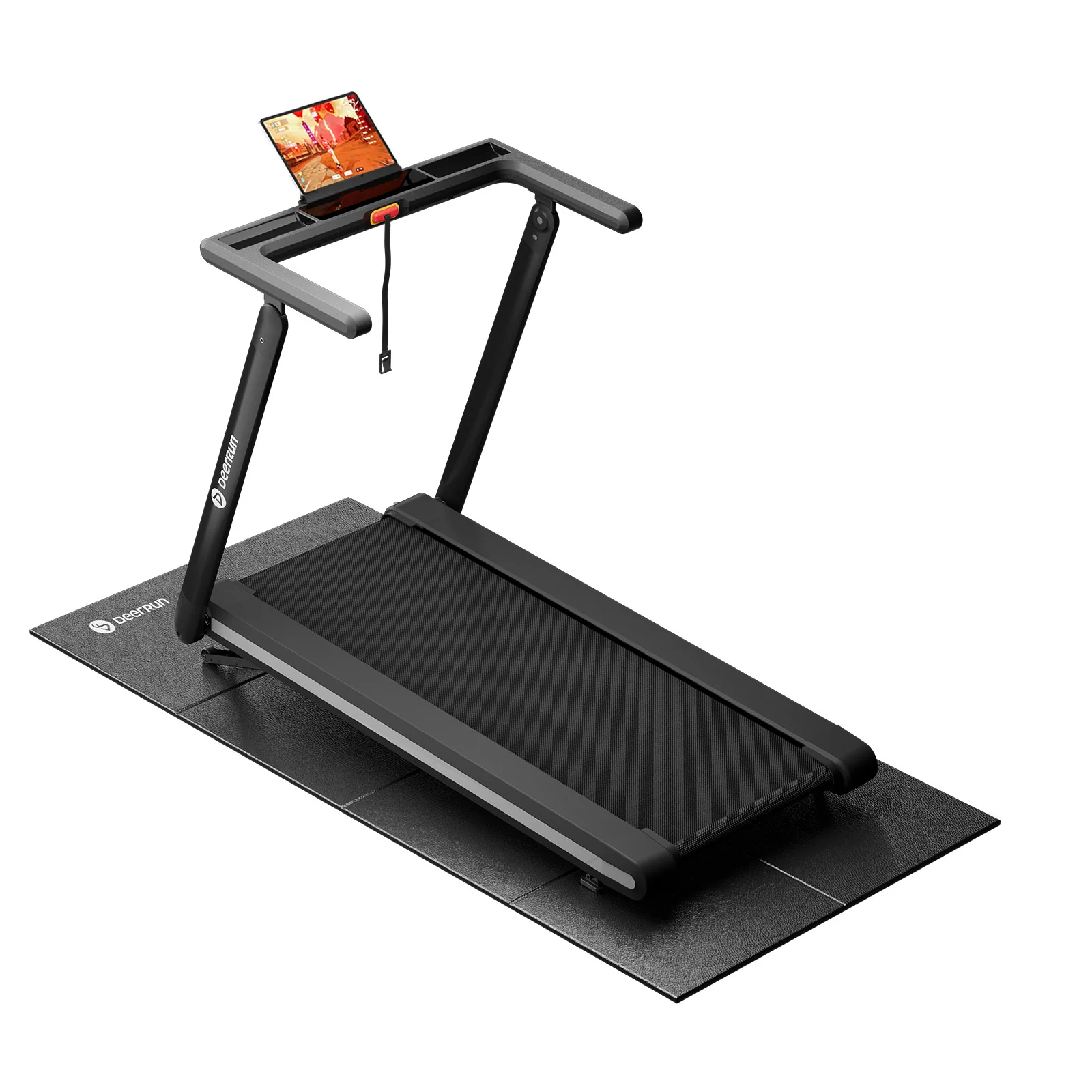 DeerRun X20 Treadmill with 15% Auto Incline Full Running Deck Treadmill | 400 lbs, 11.3 mph - Image 25