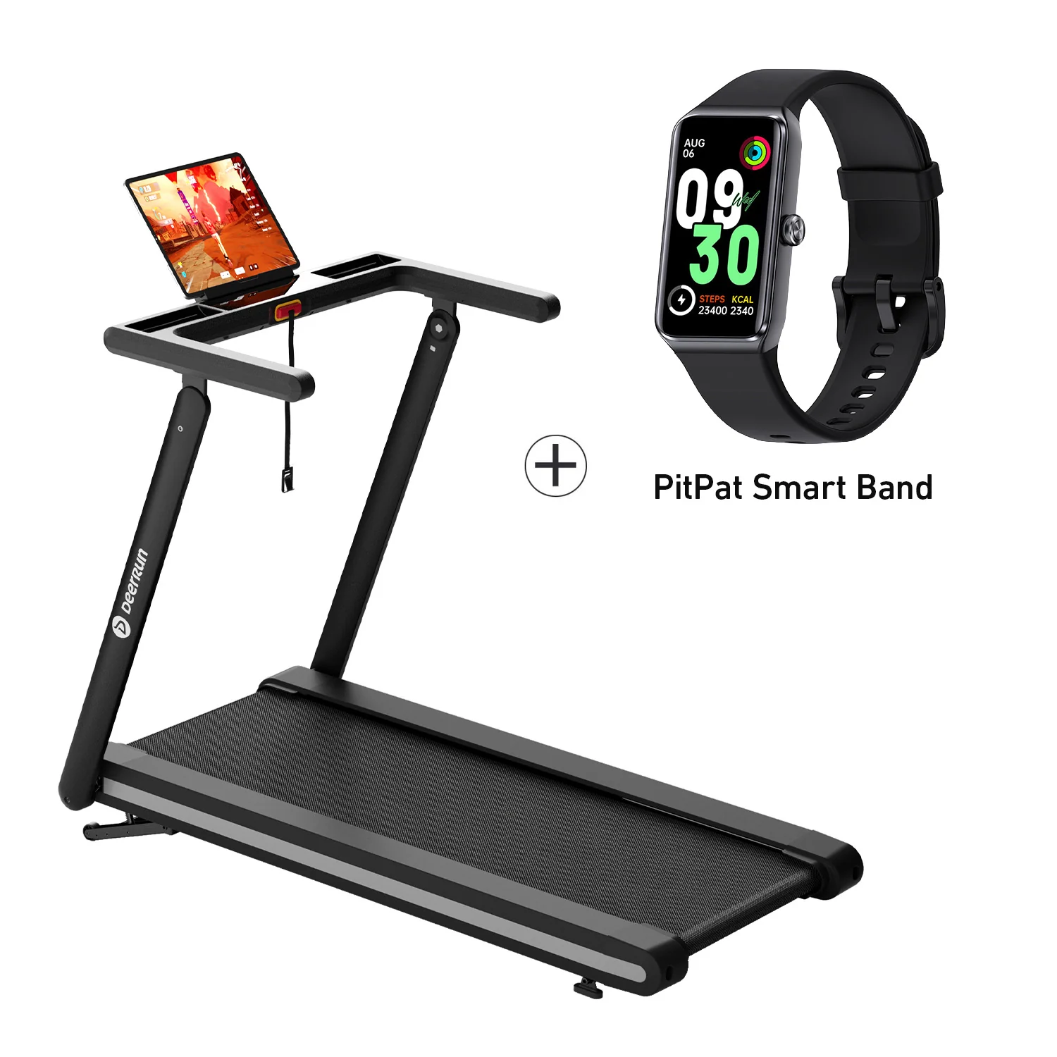 DeerRun X20 Treadmill with 15% Auto Incline Full Running Deck Treadmill | 400 lbs, 11.3 mph - Image 26