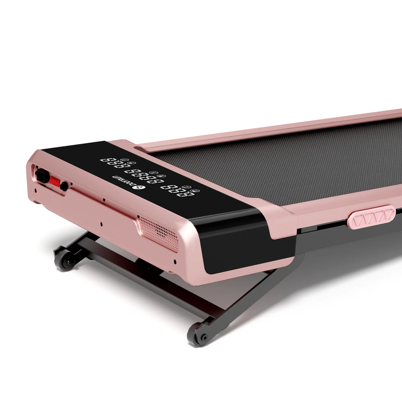 DeerRun Z10 12% Auto Incline Smart Walking Pad Treadmill with remote control-Pink - Image 19