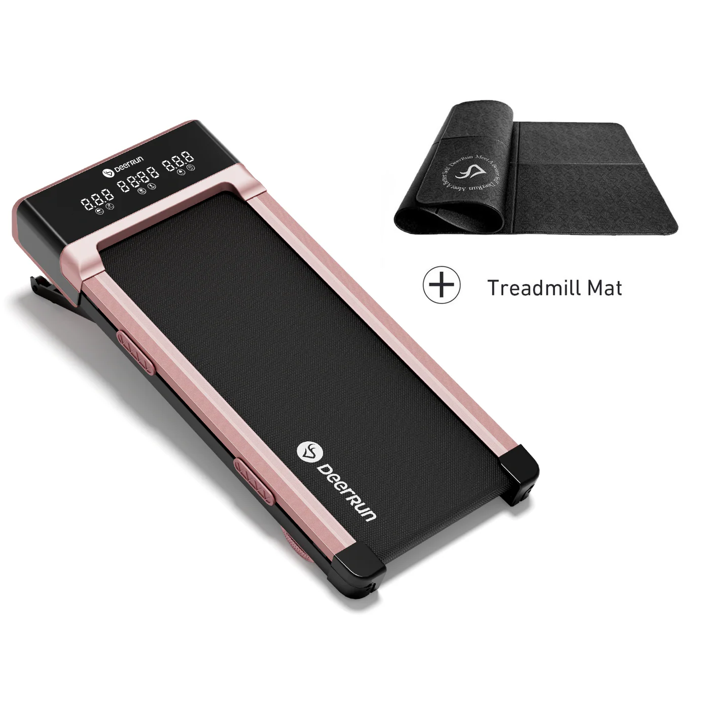 DeerRun Z10 12% Auto Incline Smart Walking Pad Treadmill with remote control-Pink - Image 21