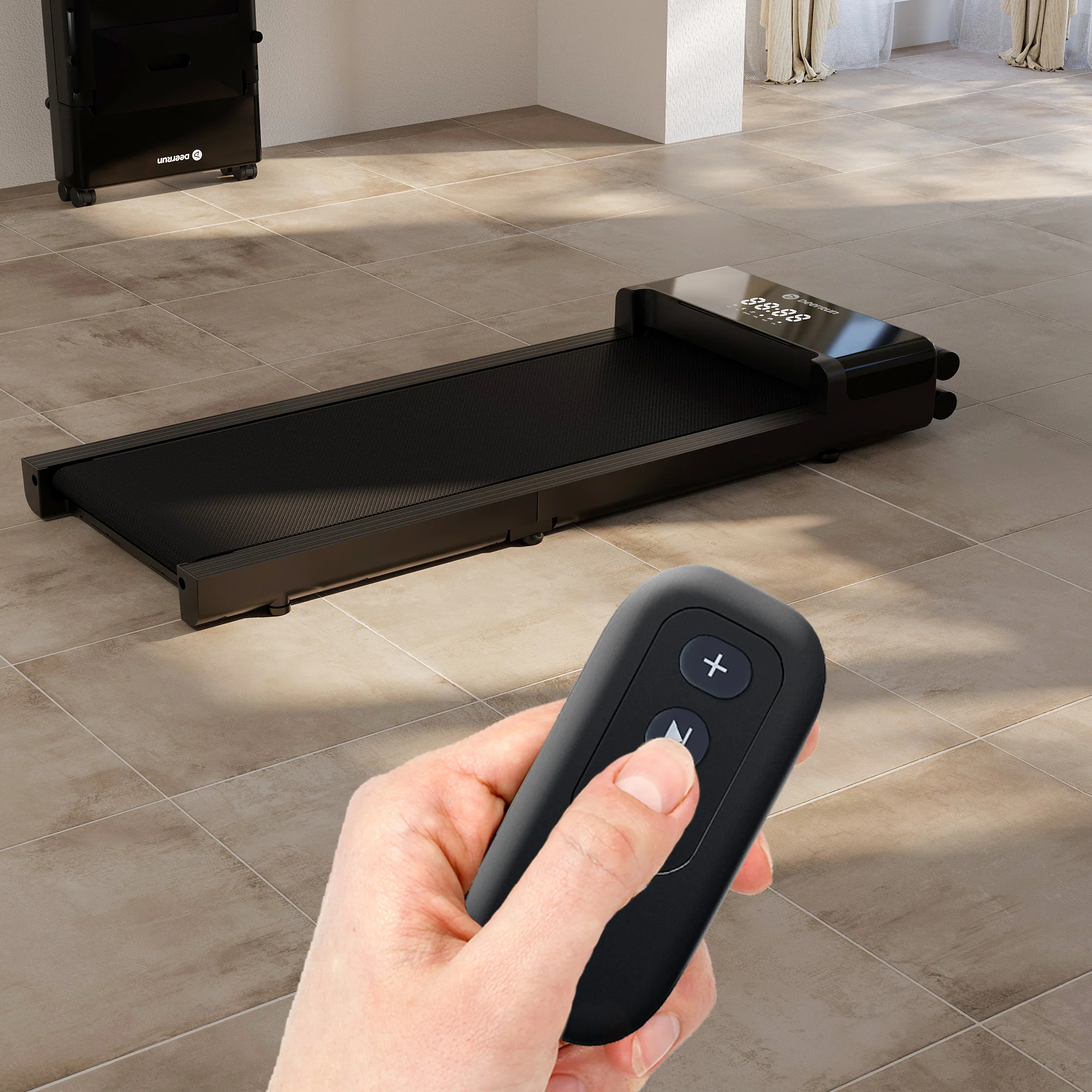 DeerRun Z20 Foldable Walking Pad Treadmill – Ultra Compact with LED Display - Image 19