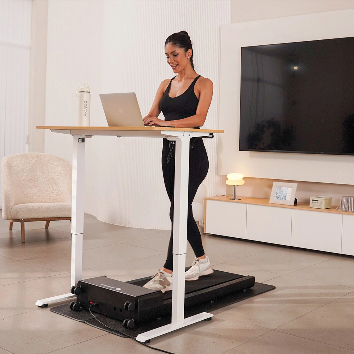 DeerRun Z20 Foldable Walking Pad Treadmill – Ultra Compact with LED Display - Image 6