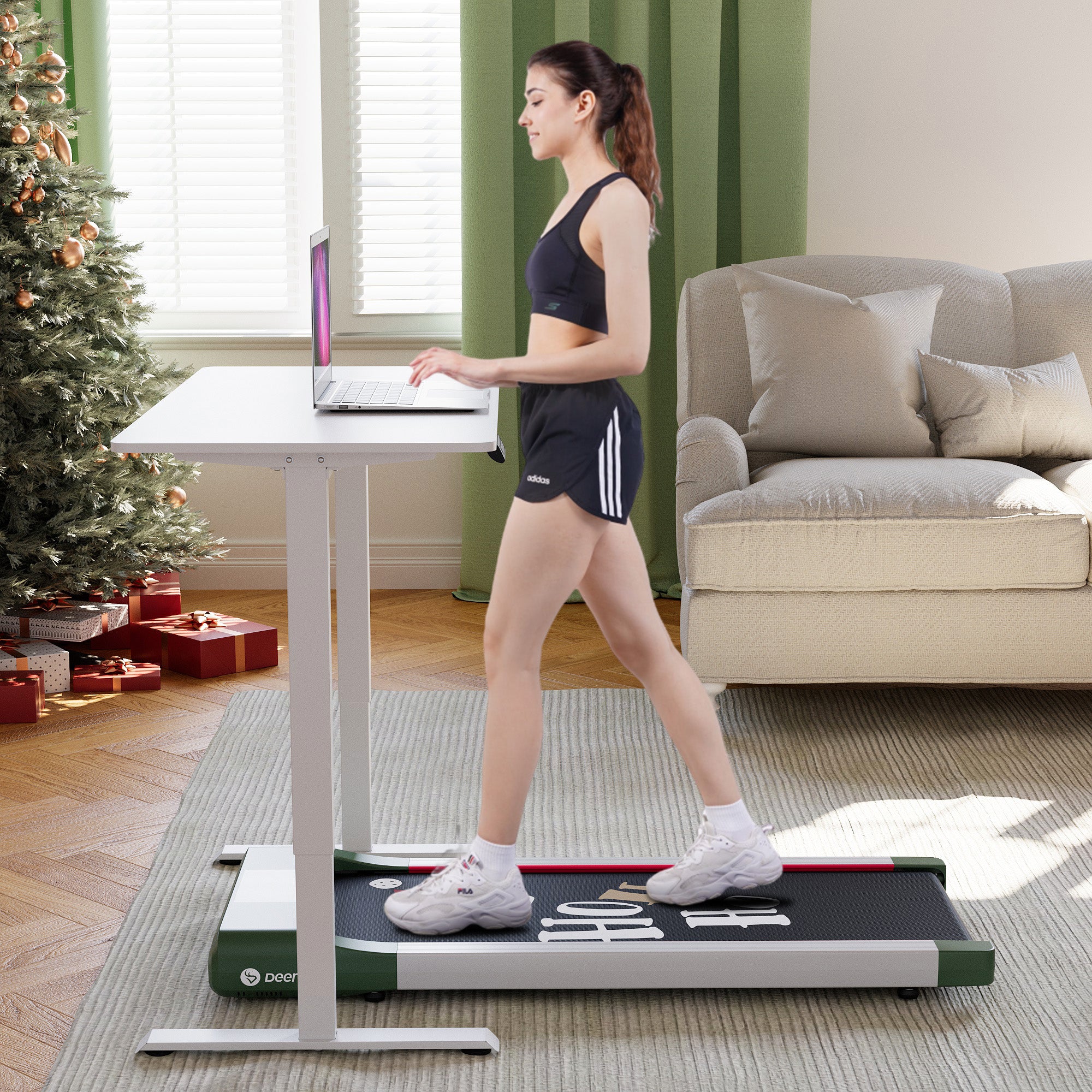 DeerRun®Electric Standing Desk, 47 x 23 Inches Height Adjustable - Image 7