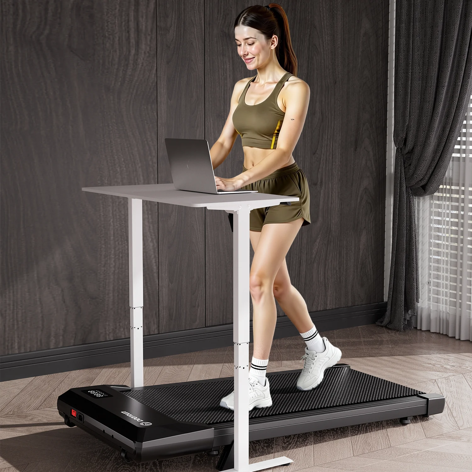 DeerRun 2026 Q2 Urban Plus Smart Walking Pad with 7% Incline for Space-Saving Active Walking - Image 8